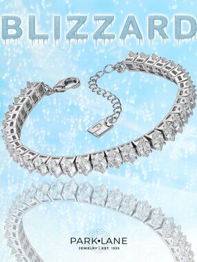 Park Lane Blizzard Marquise Tennis Bracelet